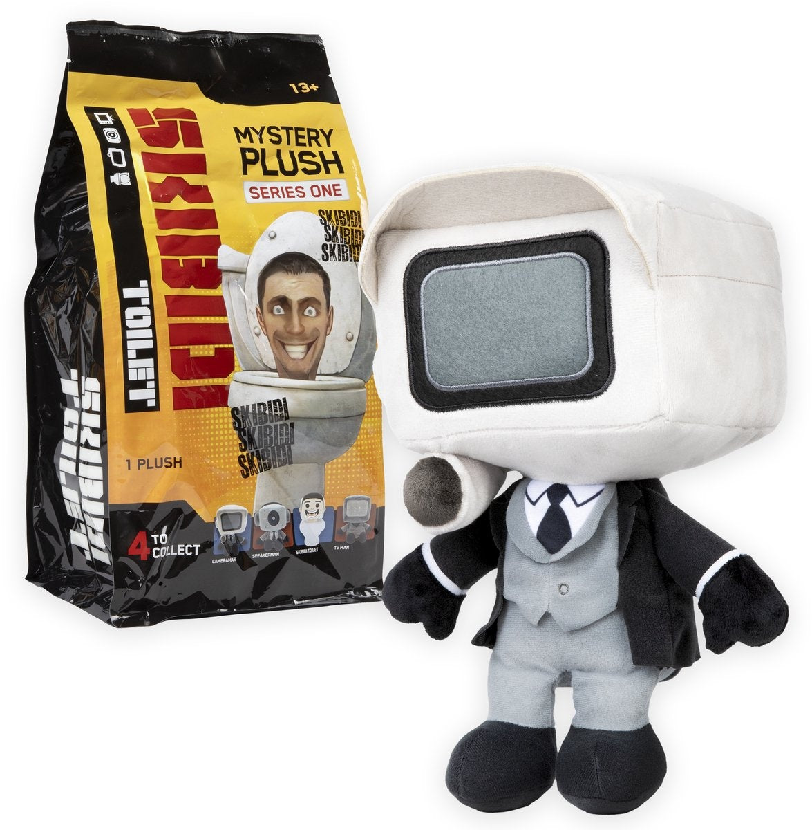 Skibidi toilet – mystery plush