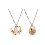 The Noble Collection Harry Potter ketting the golden egg zilverkleurig/goudkleurig