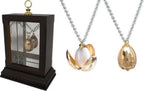 The Noble Collection Harry Potter ketting the golden egg zilverkleurig/goudkleurig