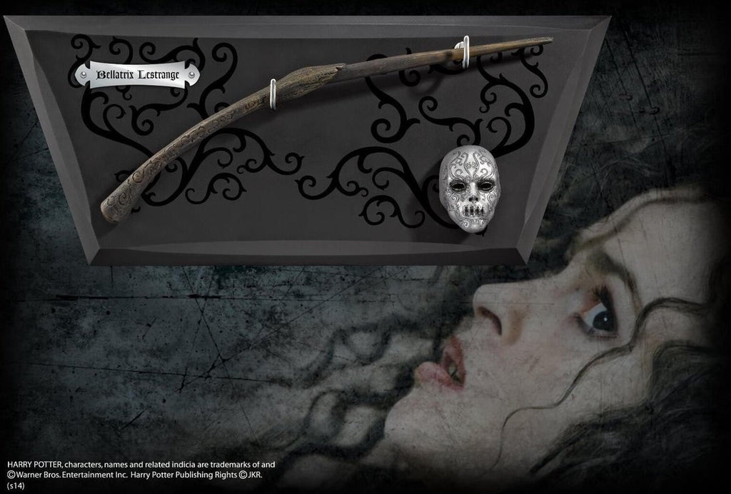 Harry Potter The Noble Collection toverstaf-display bellatrix lestrange