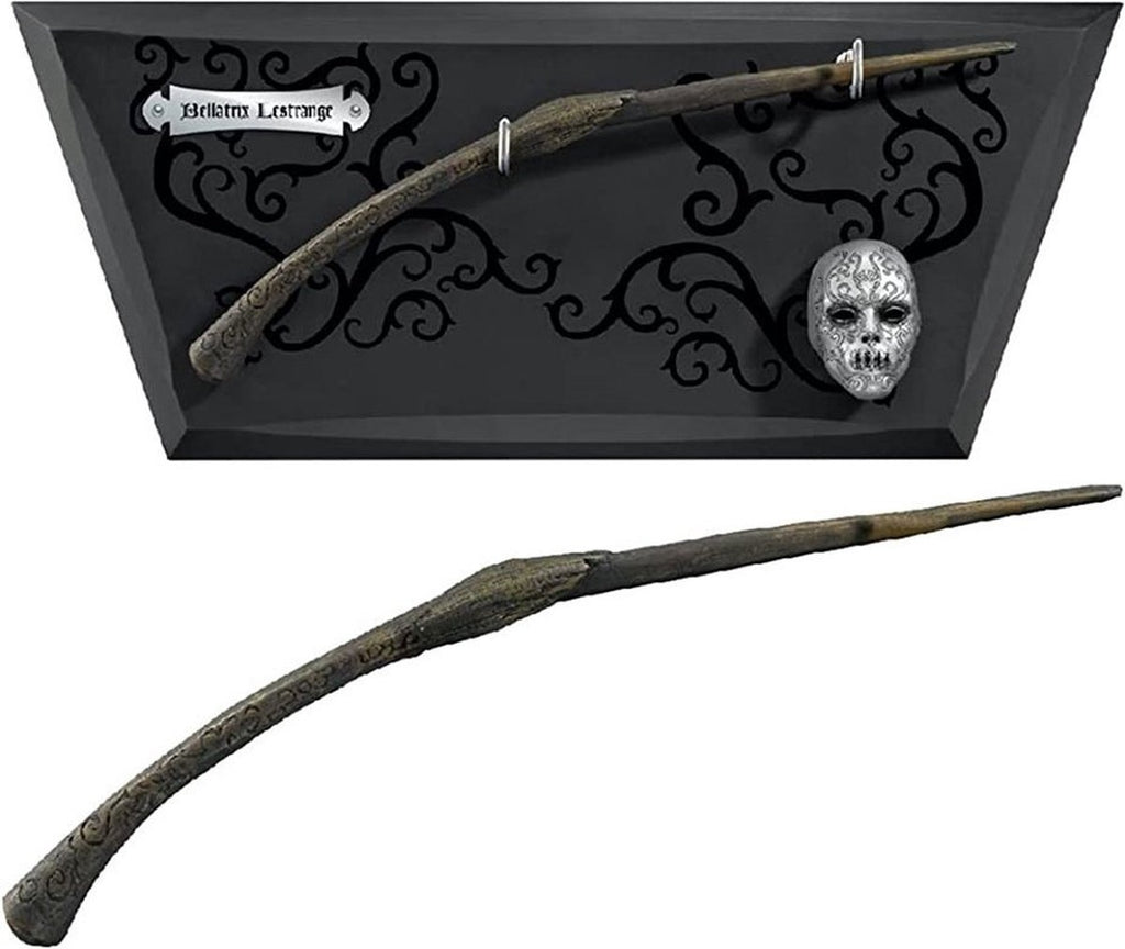 Harry Potter The Noble Collection toverstaf-display bellatrix lestrange
