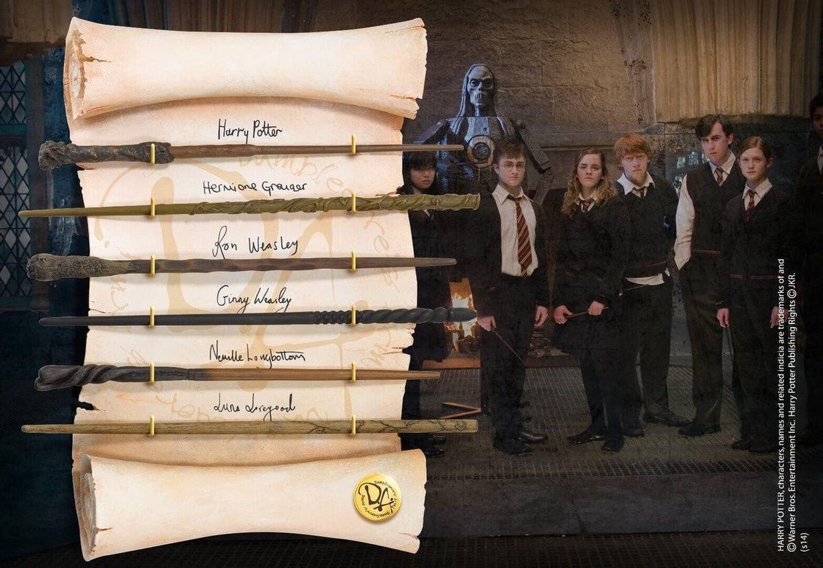 Dumbledore's army wand collection (NN7728)