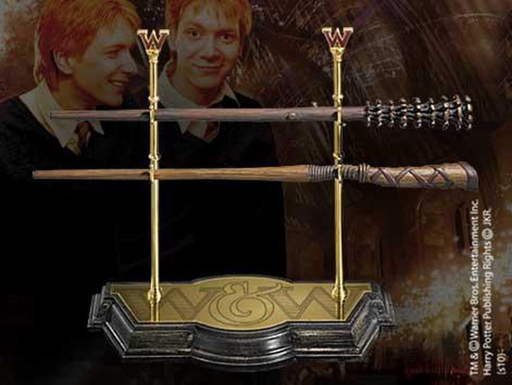 The Noble Collection Harry Potter (tover)staf wand collection weasley twins bruin