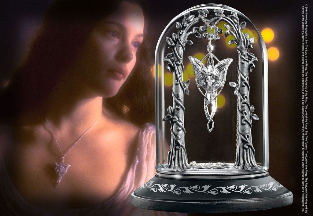 Lord of the rings: arwen evenstar pendant display – ketting
