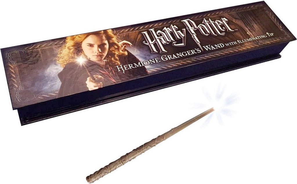 The Noble Collection Harry Potter – illuminating wand hermione granger 38 cm (tover)staf – bruin