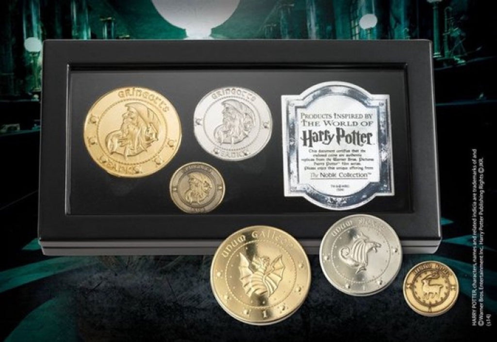 The Noble Collection Harry Potter gringotts bank coins replica – gringott munten