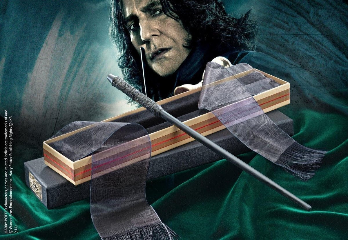 The Noble Collection Harry Potter (tover)staf wand professor snape bruin