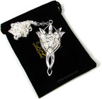 Lord of the rings pendant arwen´s evenstar (silver plated)