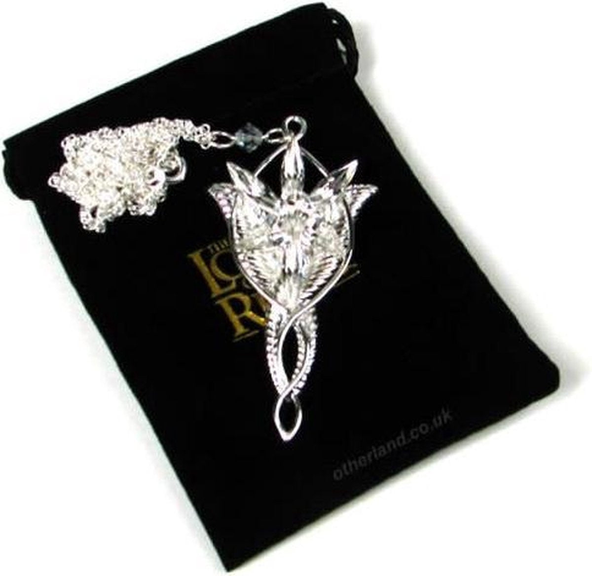Lord of the rings pendant arwen´s evenstar (silver plated)