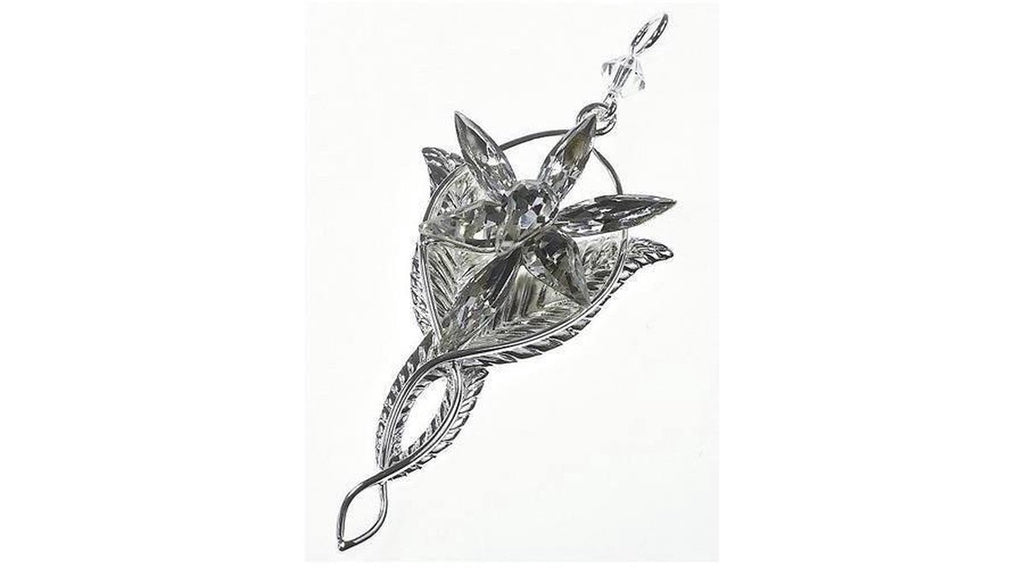 Lord of the rings pendant arwen´s evenstar (silver plated)