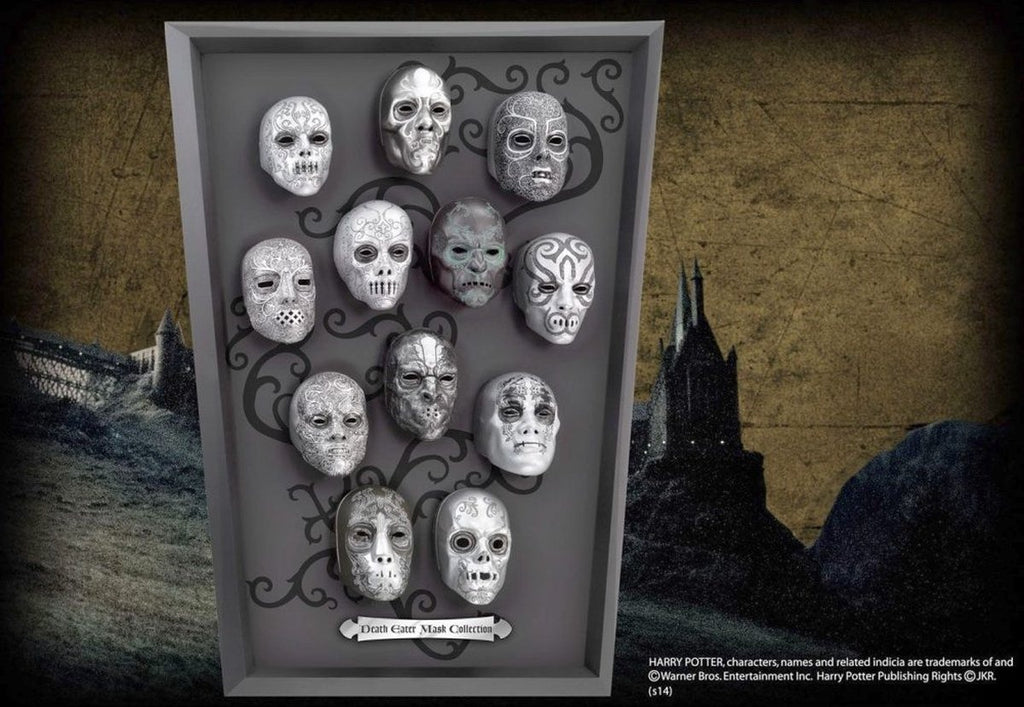 The Noble Collection Harry Potter muurdecoratie death eater mask collection zwart