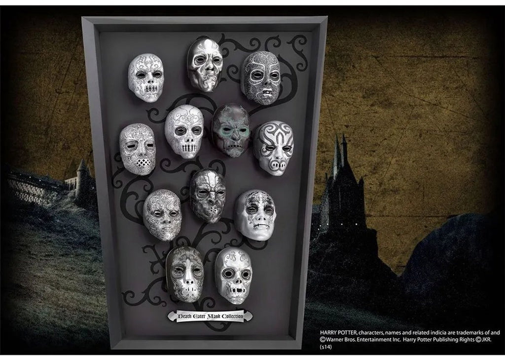 The Noble Collection Harry Potter muurdecoratie death eater mask collection zwart