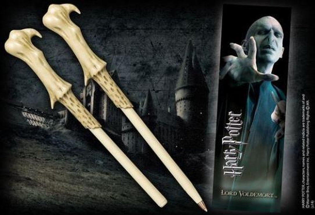 The Noble Collection toverstaf Harry Potter: voldemort's wand and bookmark