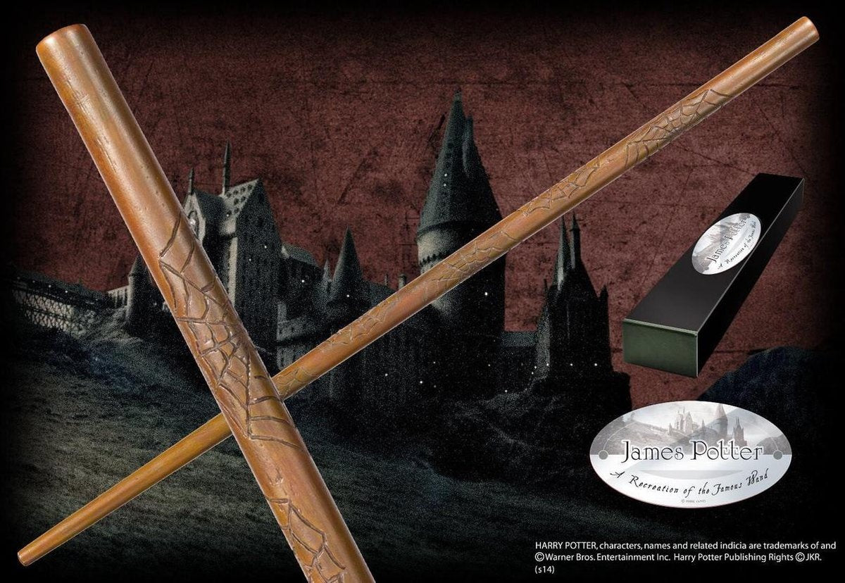 Harry Potter toverstok van james potter unisex decoratieve artikelen – bruin – standard