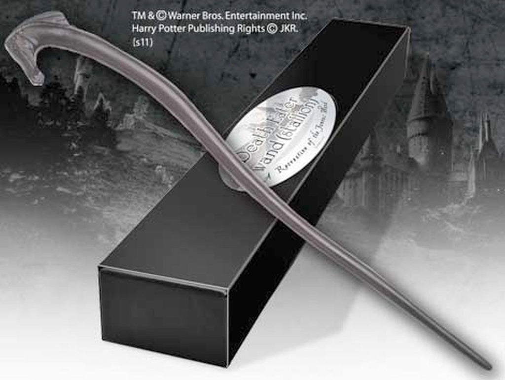 The Noble Collection Harry Potter (tover)staf wand death eater version 5 (character-edition) bruin
