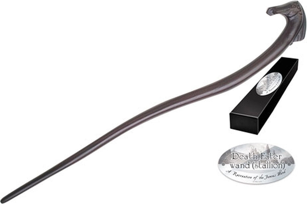 The Noble Collection Harry Potter (tover)staf wand death eater version 5 (character-edition) bruin