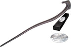 The Noble Collection Harry Potter (tover)staf wand death eater version 5 (character-edition) bruin