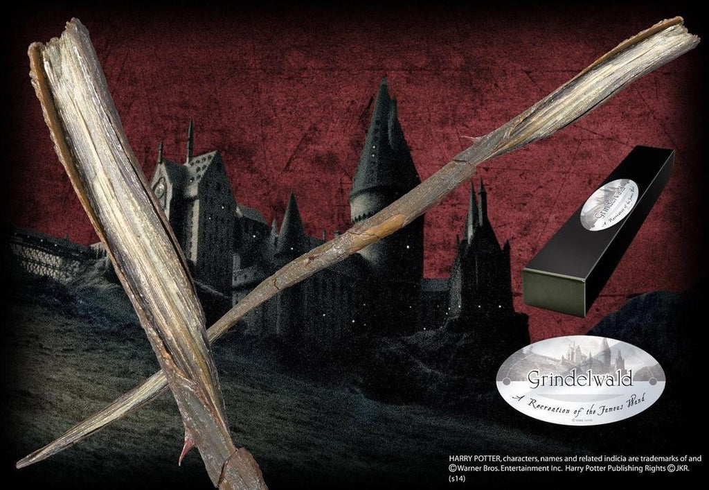 Harry Potter toverstok van gellert grindelwald decoratieve artikelen grijs-bruin