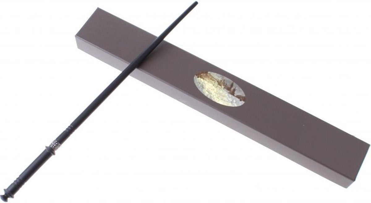 The Noble Collection Harry Potter (tover)staf wand yaxley (character-edition) bruin