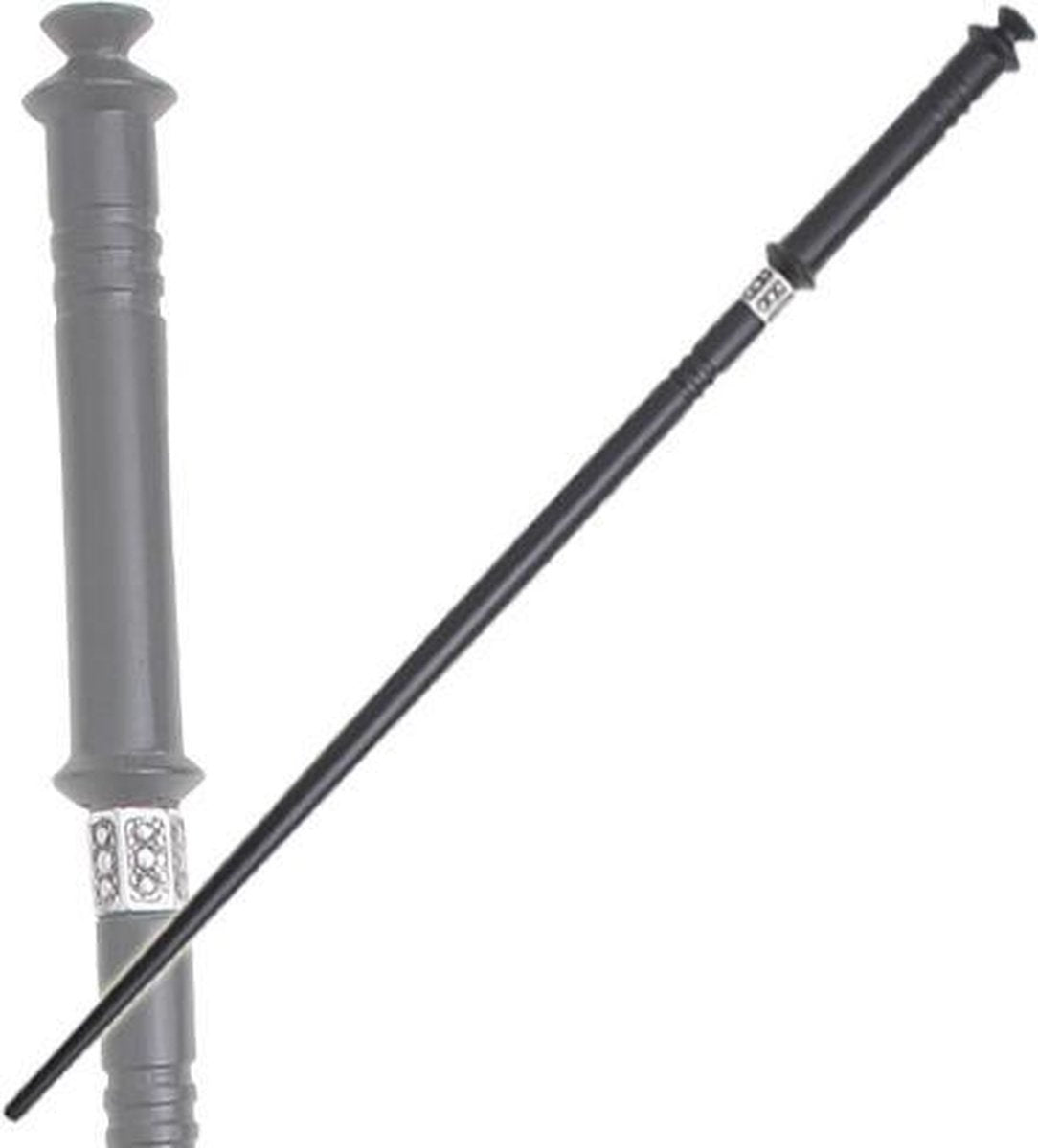 The Noble Collection Harry Potter (tover)staf wand yaxley (character-edition) bruin