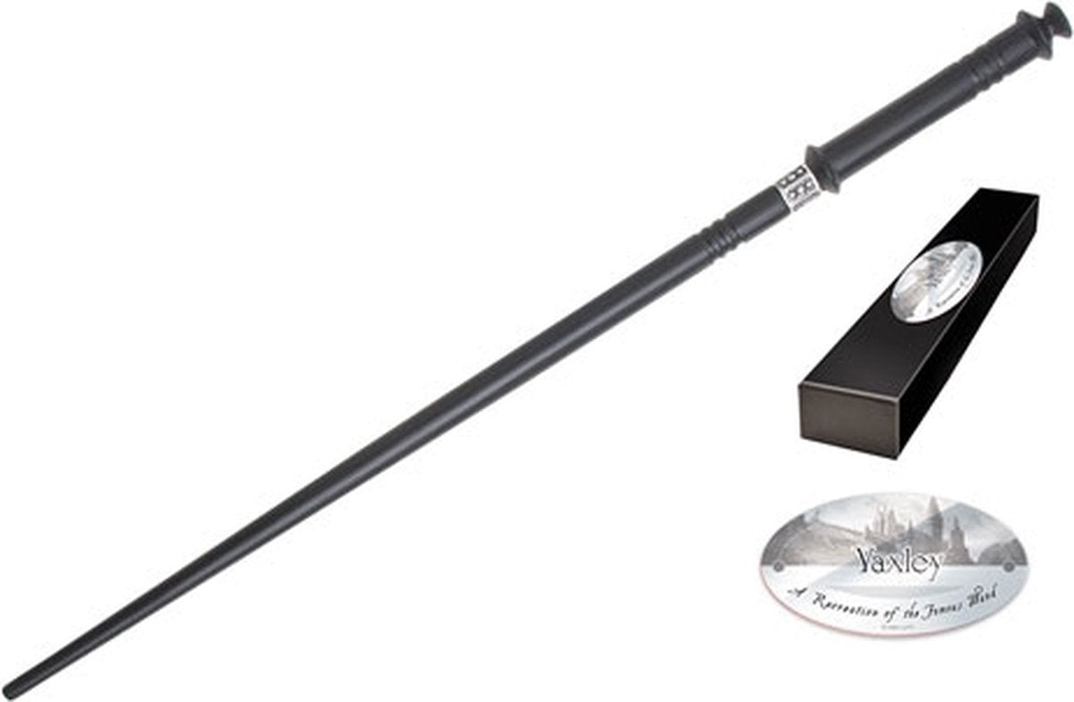 The Noble Collection Harry Potter (tover)staf wand yaxley (character-edition) bruin