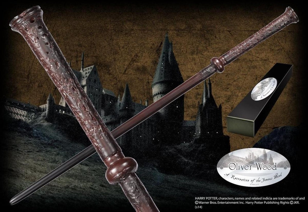 Harry Potter (tover)staf wand oliver wood (character-edition) bruin