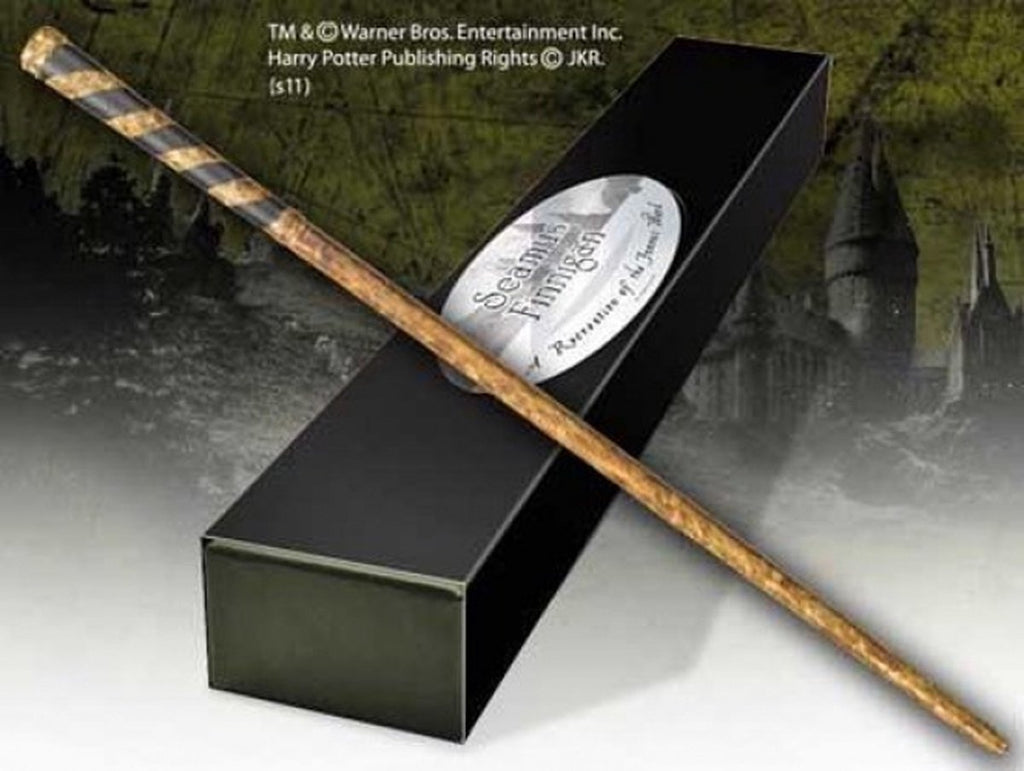 The Noble Collection Harry Potter (tover)staf wand seamus finnigan (character-edition) bruin