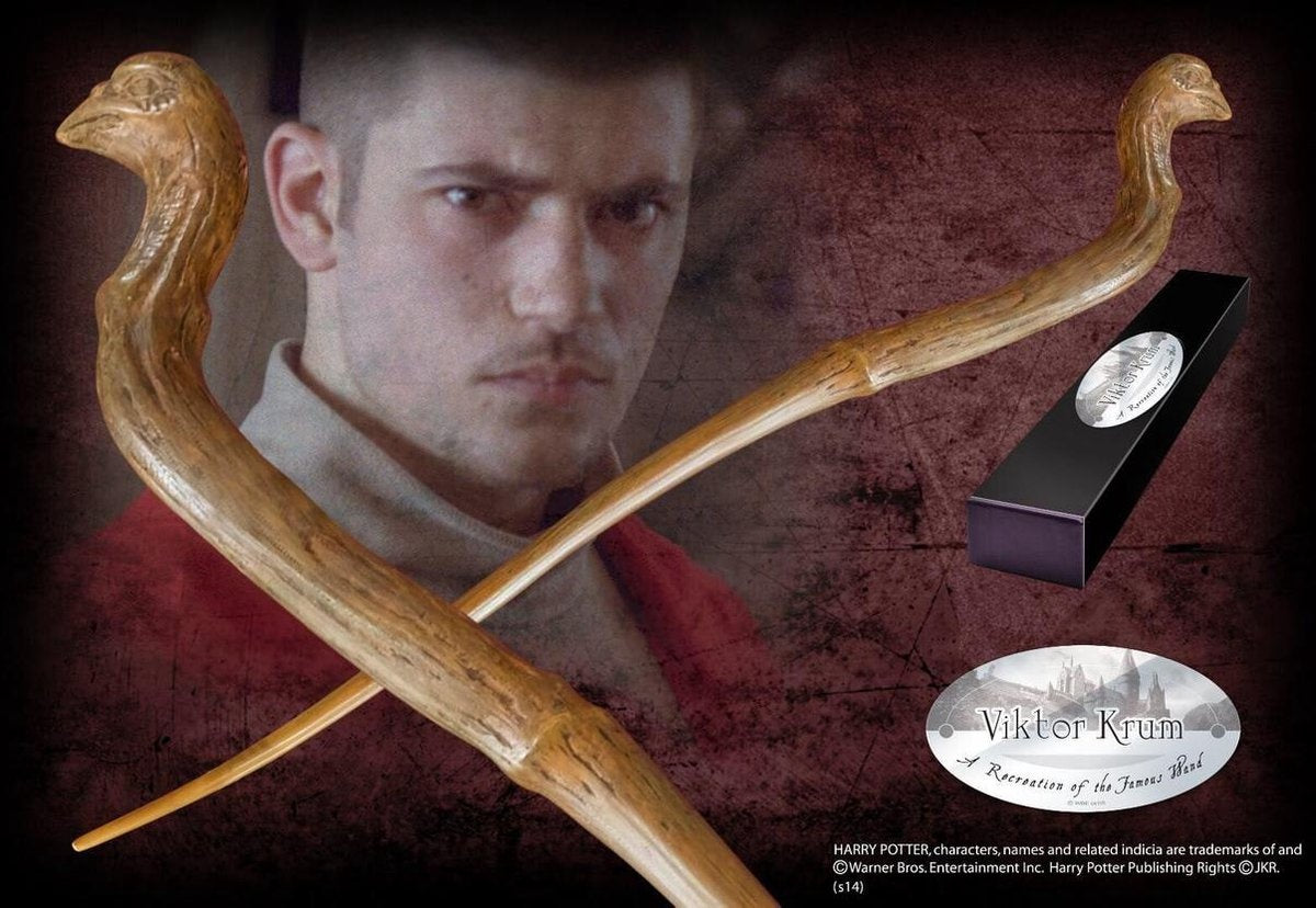 Harry Potter (tover)staf wand viktor krum (character-edition) bruin