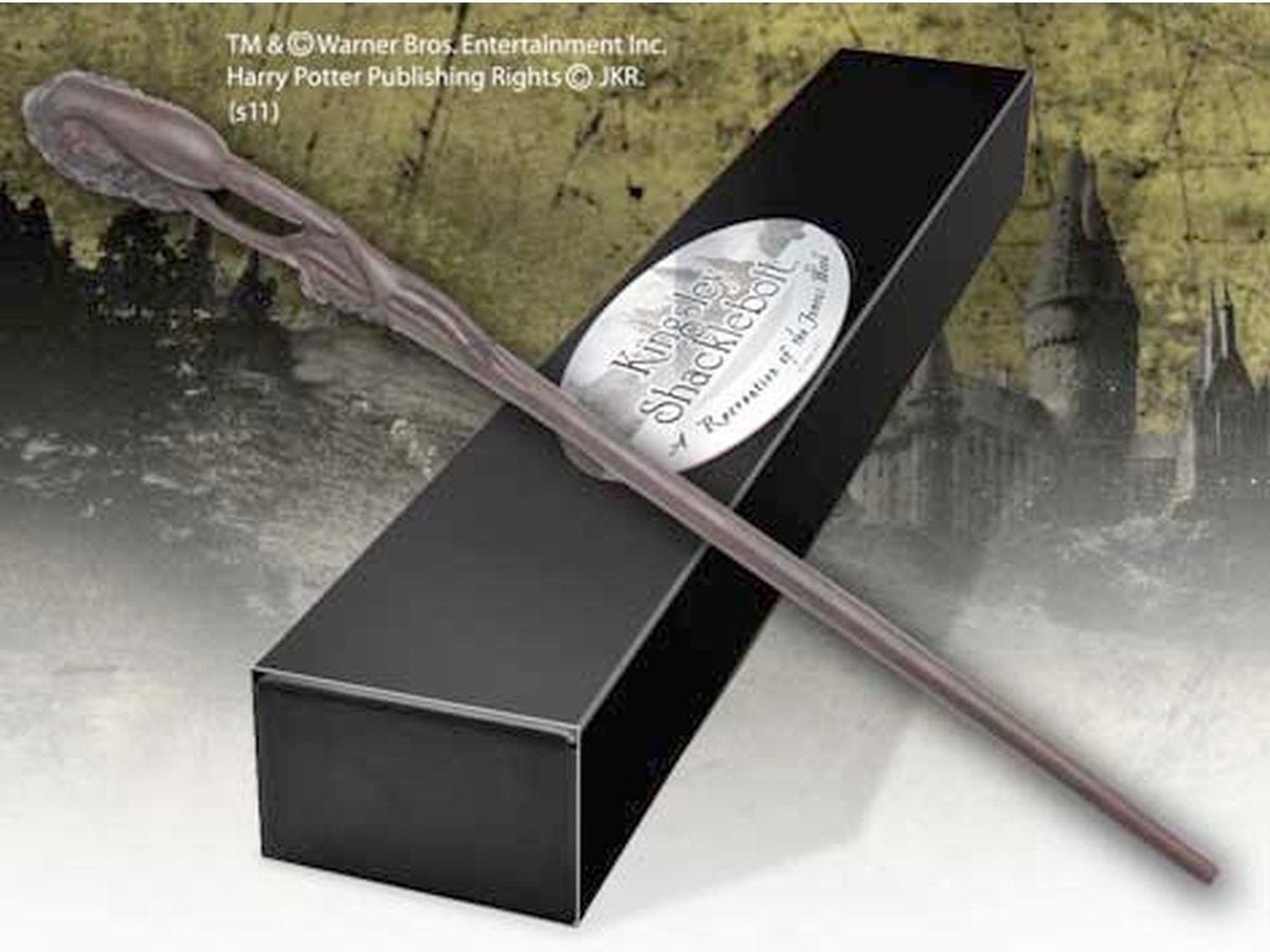 Harry Potter (tover)staf wand kingsley shaklebolt (character-edition) bruin