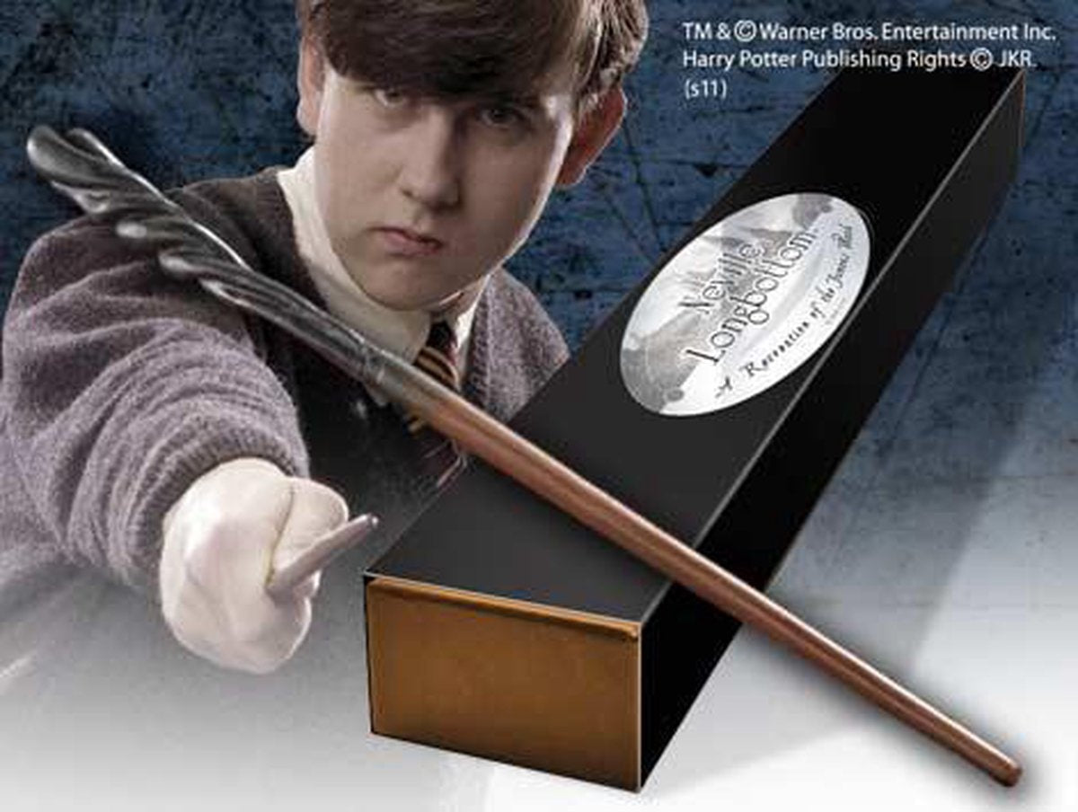 Harry Potter toverstok van neville longbottom decoratieve artikelen bruin-zwart
