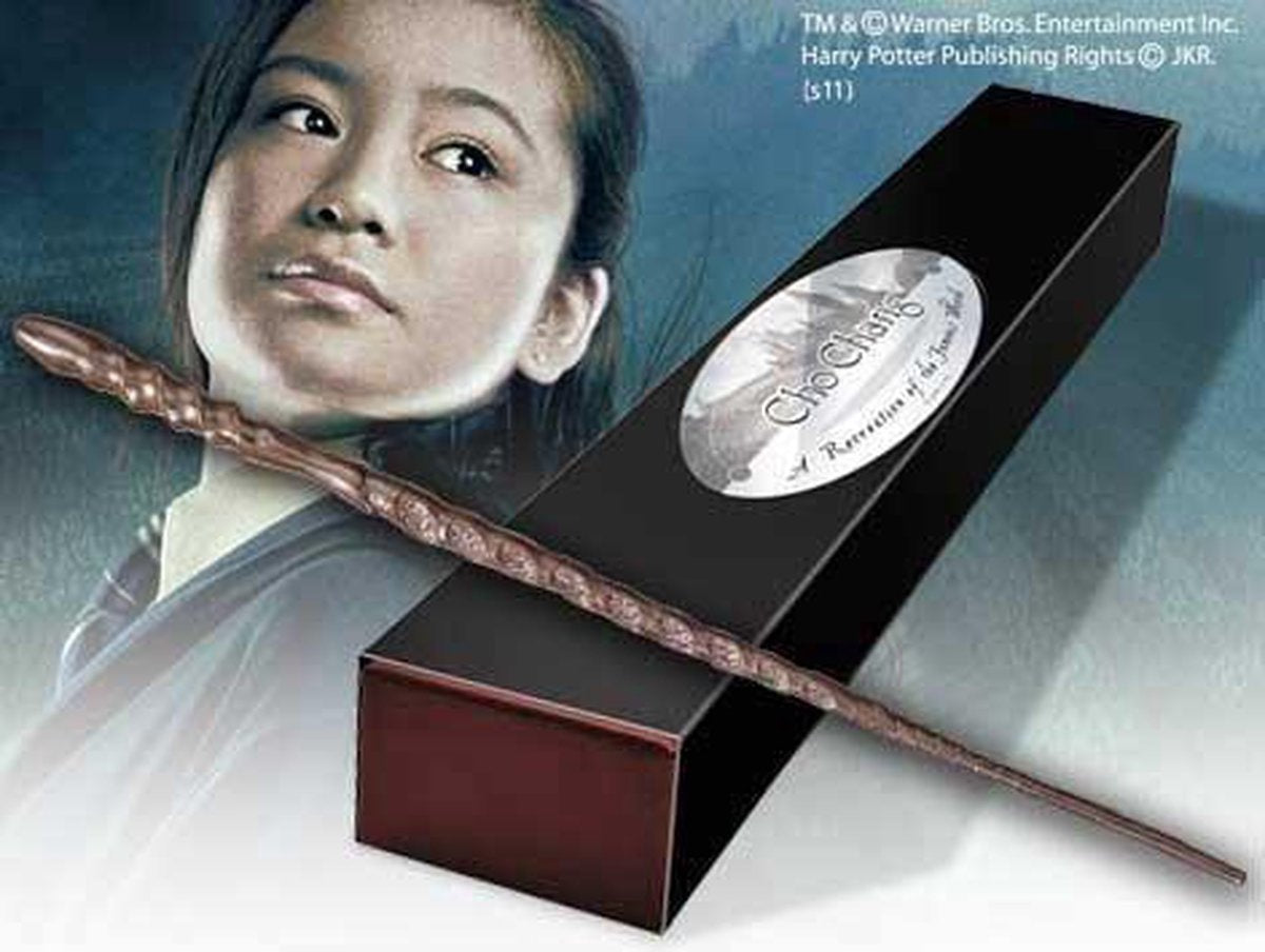 The Noble Collection Harry Potter (tover)staf wand cho chang (character-edition) bruin