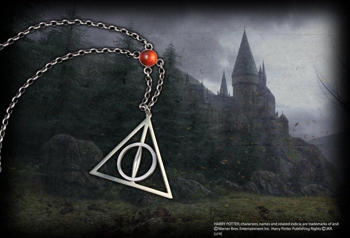 Harry Potter ketting replica 1/1 xenophilius lovegood's necklace 56 cm zilverkleurig