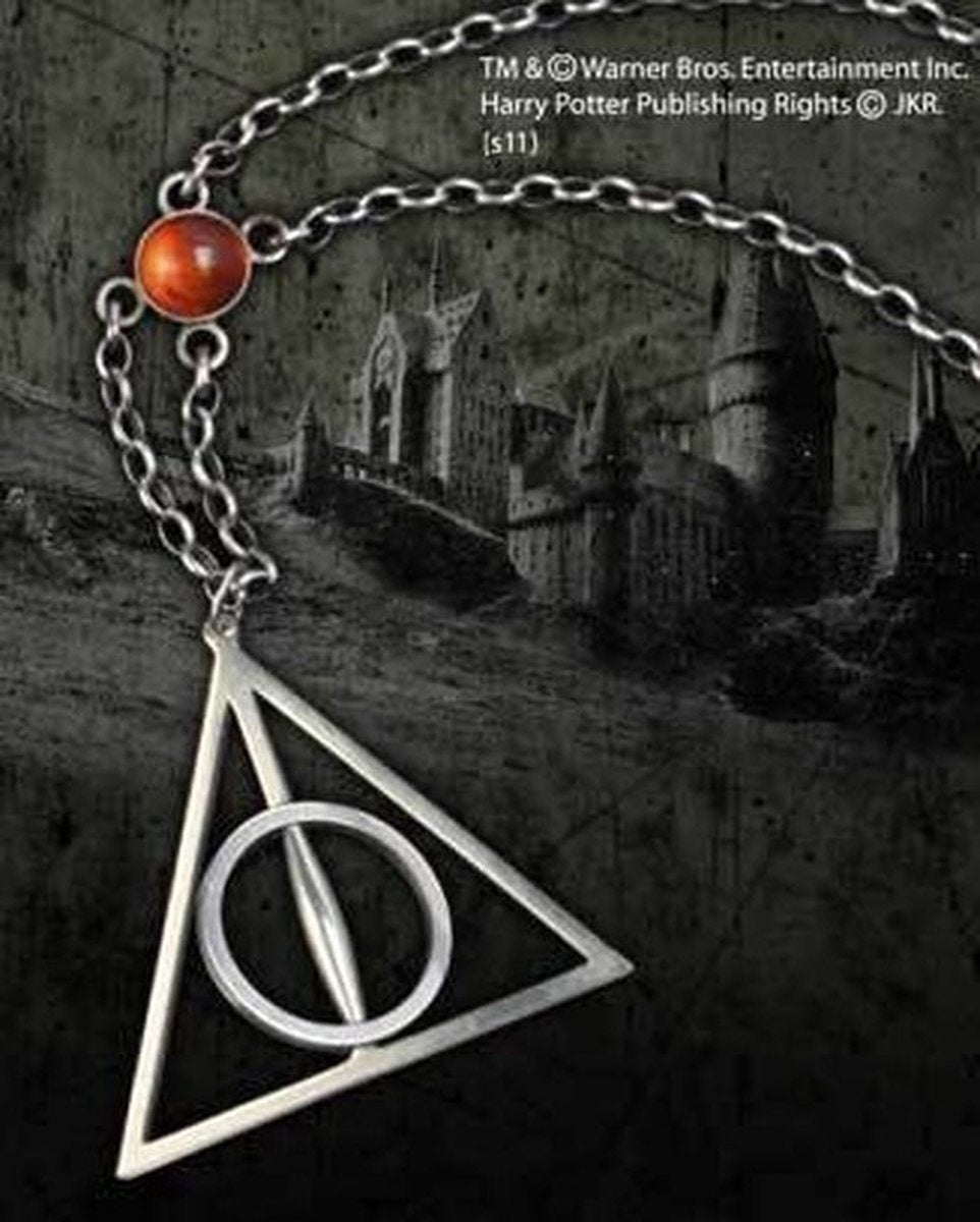 Harry Potter ketting replica 1/1 xenophilius lovegood's necklace 56 cm zilverkleurig