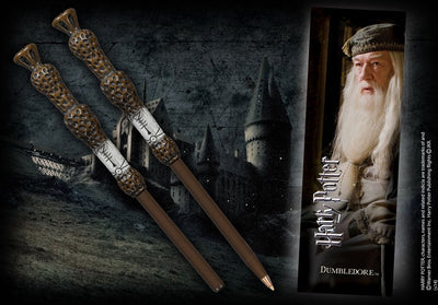 The Noble Collection Harry Potter pen en bladwijzerset dumbledore