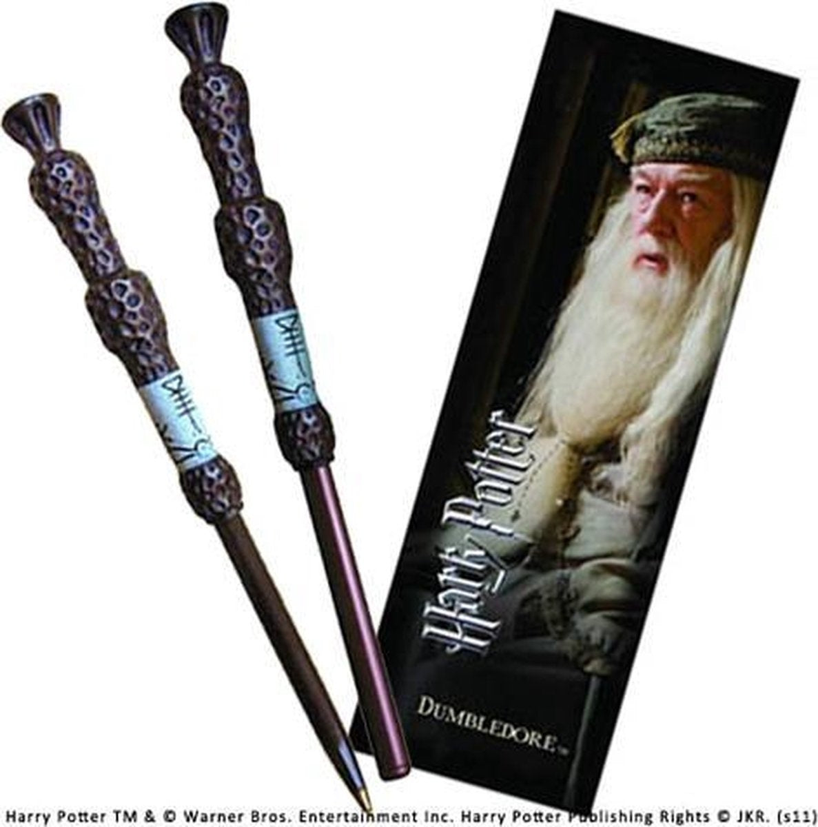The Noble Collection Harry Potter pen en bladwijzerset dumbledore