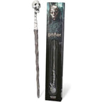 The Noble Collection Harry Potter (tover)staf wand replica death eater skull 38 cm bruin