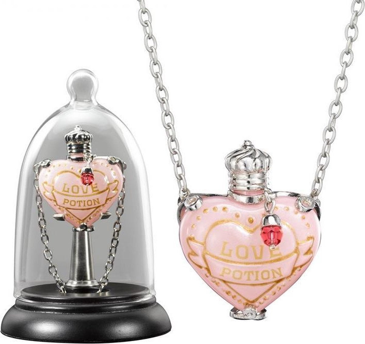 The Noble Collection Harry Potter verzamelobject love potion pendant and display – ketting