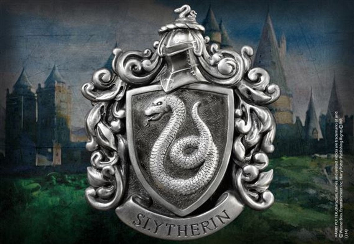 Harry Potter slytherin schild wanddecoratie