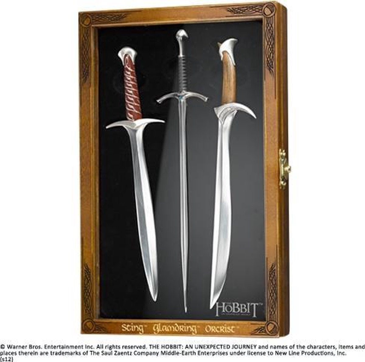 Set van drie briefopeners (sting, glamdring, orcrist)
