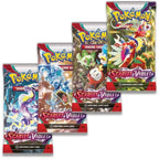Pokémon scarlet & violet booster – TCG kaarten – 1 pakje 10 kaarten