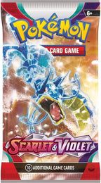 Pokémon scarlet & violet booster – TCG kaarten – 1 pakje 10 kaarten