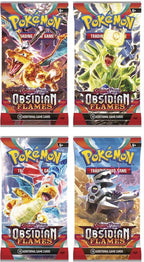 Pokémon boosterpack – obsidian flames – scarlet & violet booster – 1 pakje 10 kaarten – TCG
