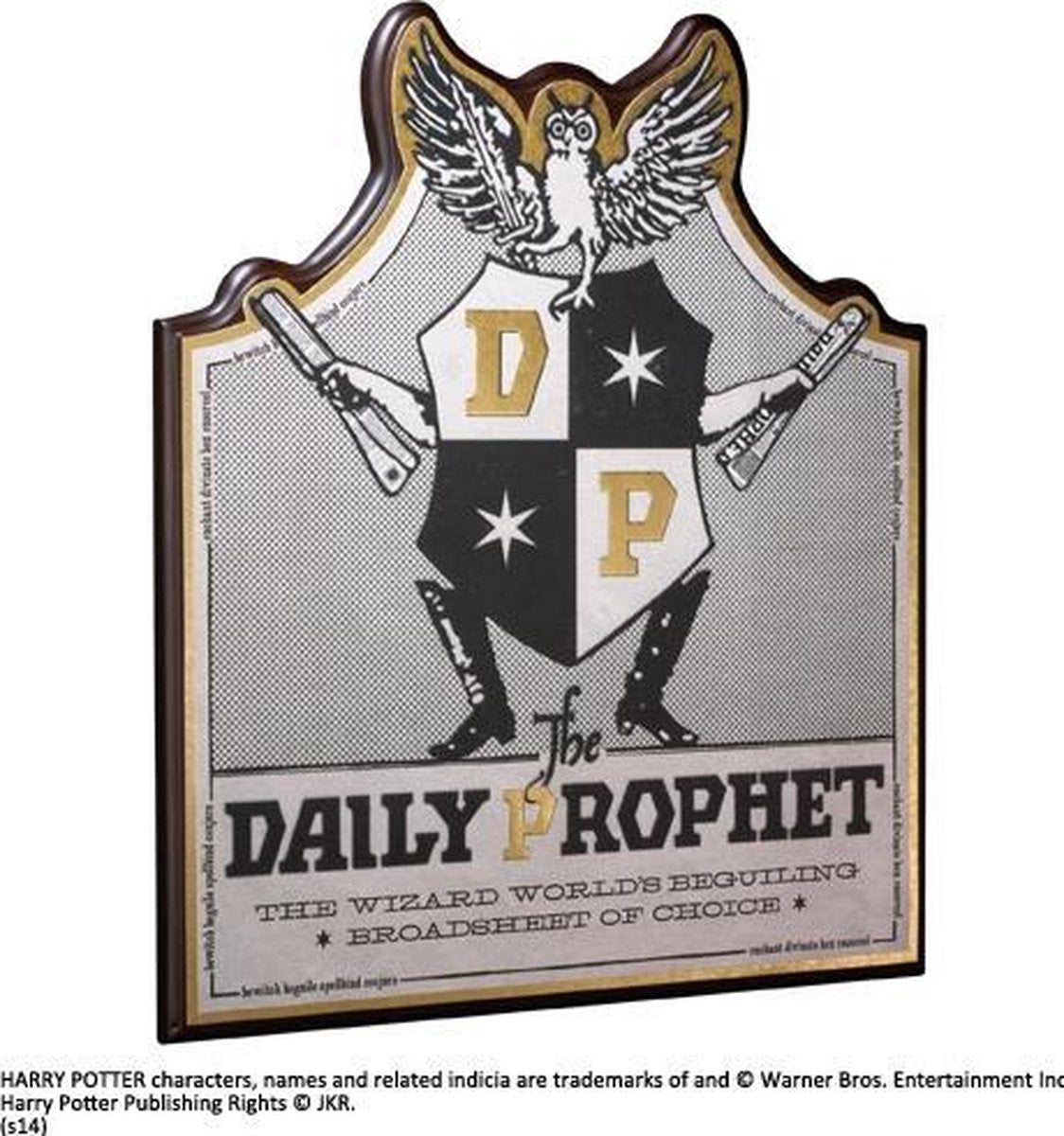 Daily prophet muurplaat