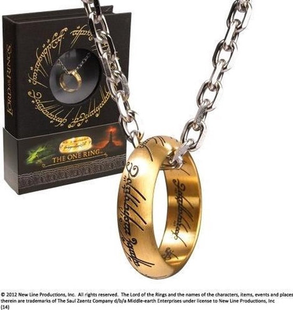 Lord of the rings replica stainless steel on chain