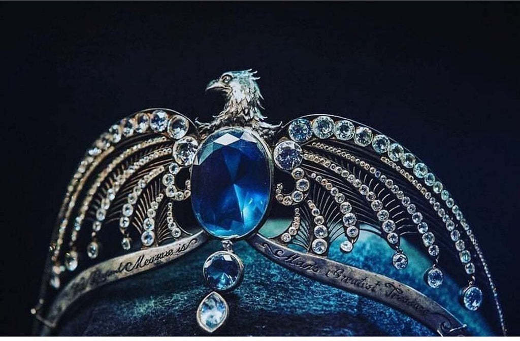 The Noble Collection Harry Potter verzamelobject ravenclaw's diadem zilverkleurig – replica