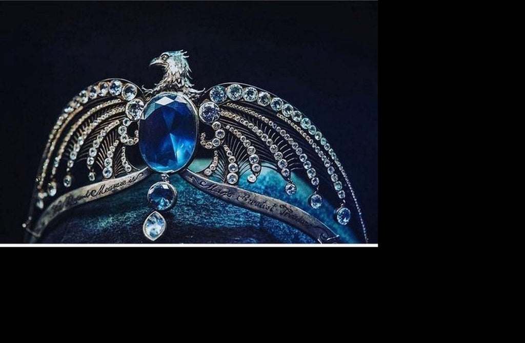 The Noble Collection Harry Potter verzamelobject ravenclaw's diadem zilverkleurig – replica
