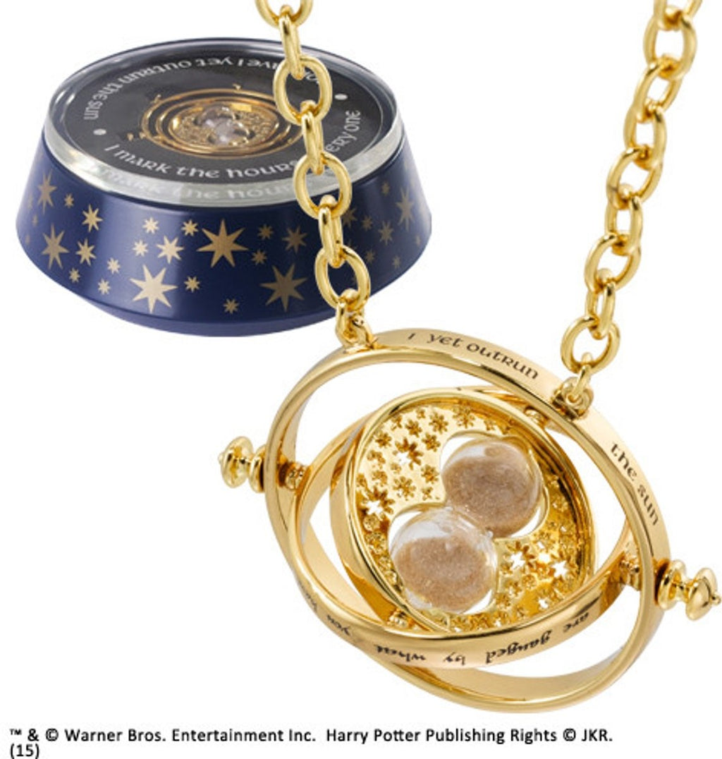 The Noble Collection Harry Potter verzamelobject hermione's time turner special edition goudkleurig