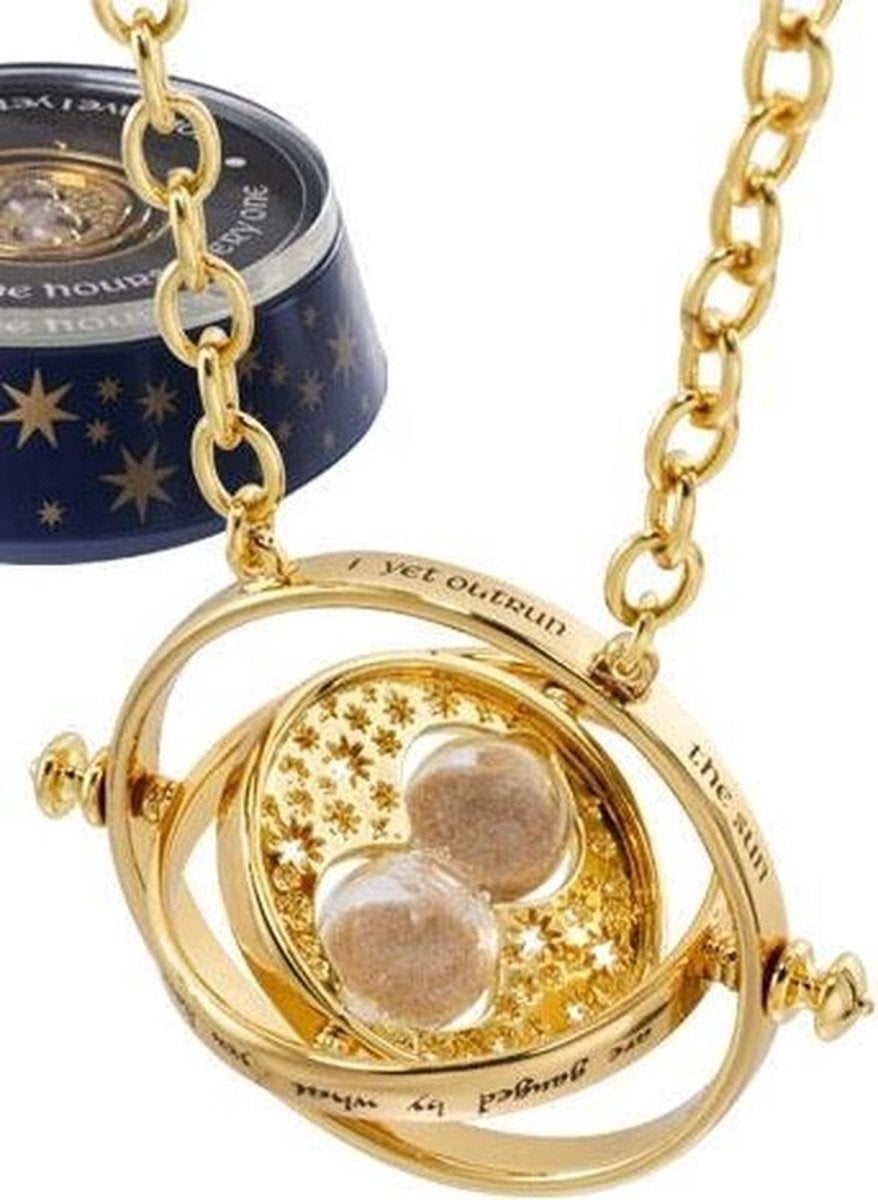 The Noble Collection Harry Potter verzamelobject hermione's time turner special edition goudkleurig
