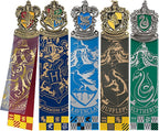 The Noble Collection Harry Potter boekenlegger crest set van 5