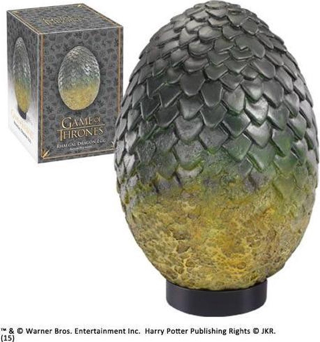 Game of thrones: rhaegal egg replica